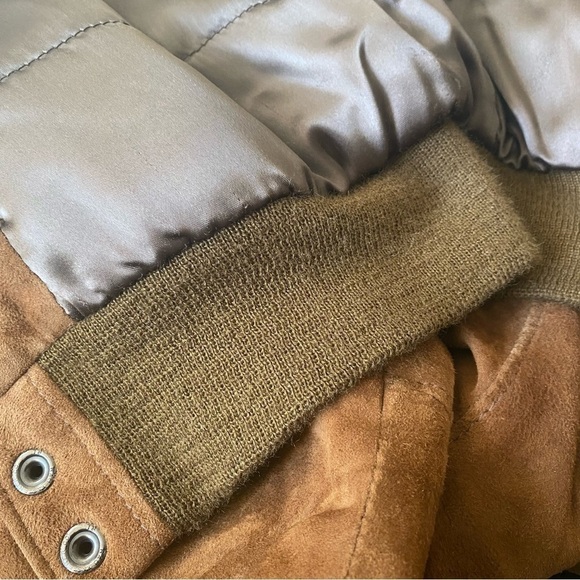 𝅺VALENTINO Uomo - Vintage Suede Bomber Jacket - Picture 13 of 16